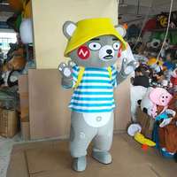Costume gonflable de mascotte d'ours mignon personnalisé 2026 BAIGE pour activités similaires à TikTok, publicité et spectacles de danse pour adultes