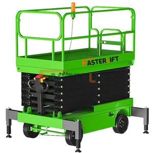 Dongkrak Hidrolik Elektro Fasterlift CE ISO 500kg Baja Paduan Mini Scaffolding Platform Kerja Udara untuk Penggunaan Dalam Ruangan - Product Image 5