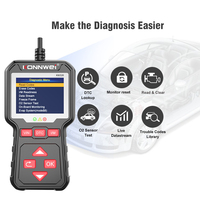 Nuevo Modelo 2022 KONNWEI KW320 OBD2 EOBD Herramienta de Diagnóstico de Fallas Automotrices con Botón de Diagnóstico I/M VIN DTC de un Solo Clic