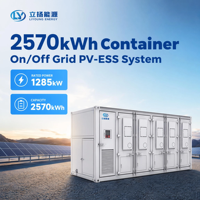 Système de stockage d'énergie par batterie en conteneur de 20 pieds pour climatisation, protection incendie et applications sur réseau, à base de lithium-ion