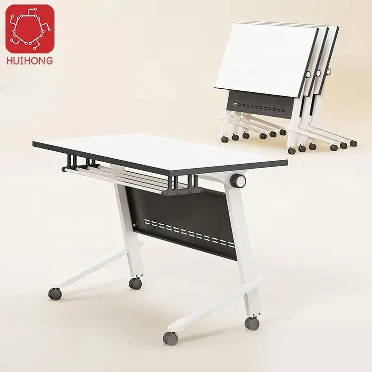 Huihong — table d'ordinateur pliante de bureau, bureau réglable, ODM, 700x500x750Mm