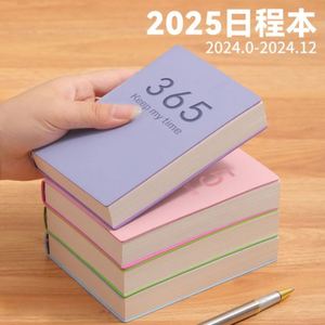 Luxury A5 Loose-<b>Leaf</b> Printed Planner Journal Notebooks Thick Diary Book with Logo Engraved Gift - Product Image 2