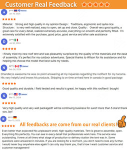 アウトドアキャンプ防水ルーフトップテント2人用Suvトライアングルソフトシェルルーフトップテント - Product Image 5