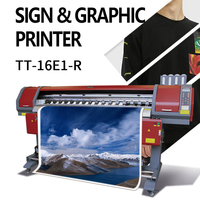 Imprimante jet d'encre à solvant écologique Titanjet I3200, tête d'impression grand format, traceur 2400 DPI, papier transfert thermique, garantie 1 an