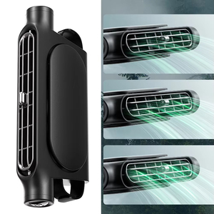 USB Powered Car Headrest Cooling Air Fan 3 Speeds Adjustable <b>Neck</b> <b>Cooler</b> Smart Home for Front Rear Seat Passenger Ventilation - Product Image 1