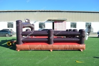Commercial gonflable PVC mécanique rodéo taureau équitation Machine jeux pour adultes Obstacle jouet taureau mécanique à vendre