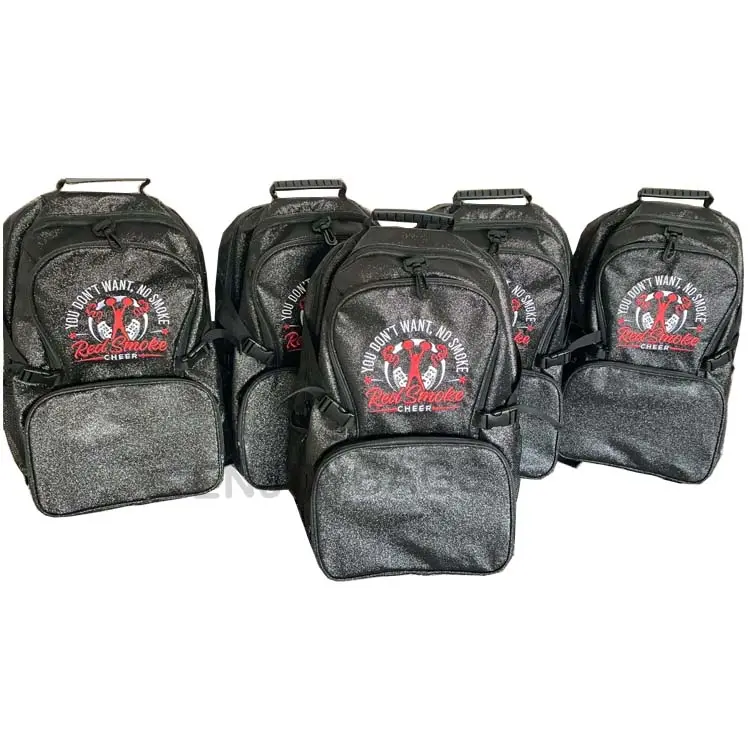 Custom design cheerleader elogio pequenos sacos atacado boa qualidade mochila bolsa