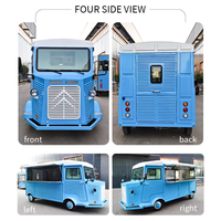 Nouveau camion de cuisine mobile électrique pour la vente de nourriture de rue aux États-Unis, pour restaurant mobile extérieur et boulangerie proposant du BBQ frais et plus encore