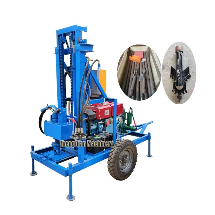 Deep rock new m60 water drill rig/ China water drilling rig/ Water well rig drilling machine