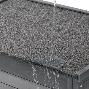Maison pour chat en bois résistante aux intempéries pour l'extérieur, 27 pouces, vente en gros - Product Image 5