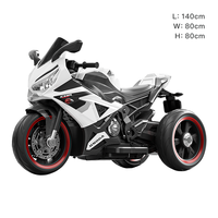 Ventes chaudes, tricycle électrique à 3 roues, grande taille, jouet moto électrique, 550 moteurs doubles, lumières élégantes, pneus antidérapants sûrs