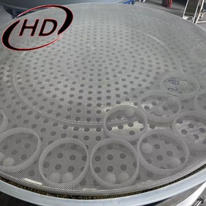 Durchmesser 600mm Chemisches Pulver Rotations vibrations sieb Doppeldeck-Rundvibro-Sieb klass ifizierer Mehls ieb maschine - Product Image 3