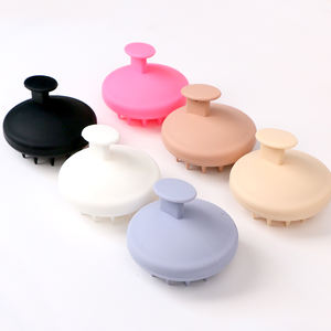 Herramienta para el Crecimiento del Cabello y Cuidado del Cuero Cabelludo, Eliminador de Caspa, Cepillo Exfoliante para el Cuero Cabelludo, Cepillo de Silicona Suave para Masaje del Cuero Cabelludo y Champú - Product Image 5