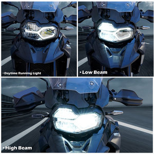 Phare avant LED noir YongJin pour BMW F750GS F850GS 2018-2024 <span class=keywords><strong>F800GS</strong></span> 2024-2025 F900GS Adventure 2023-2024 - Product Image 6