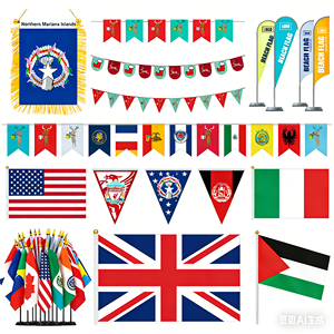 Banderas Personalizadas Voladoras, Banderas y Pancartas de Tela de Poliéster, Bandera Personalizada de 3x5 con Logotipo - Product Image 6