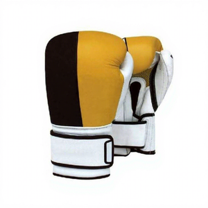 Guantes de Boxeo de Cuero PU de Alta Calidad, con Logotipo Personalizado OEM, Profesionales, 12oz, 14oz, 16oz, para Exteriores, con Absorción de Humedad - Product Image 1