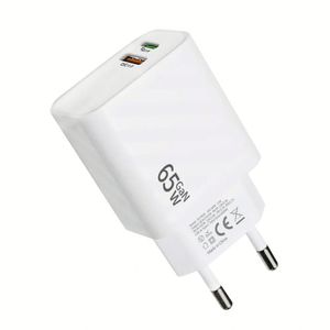 US/EU <b>Plug</b> 65W USB C Charger PD Type C <b>Fast</b> <b>Charging</b> Wall Adapter Quick Charge 4.0 Phone <b>Charging</b> Universal Device - Product Image 4