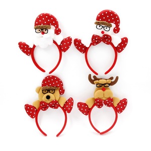Décorations de <span class=keywords><strong>noël</strong></span> bandeau de <span class=keywords><strong>noël</strong></span> bois de cerf bandeau accessoires de fête fournitures cadeaux pour enfants bonhomme de neige bandeau en gros - Product Image 1