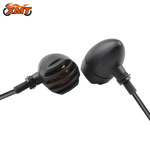 Clignotants de moto noirs pour <span class=keywords><strong>Chopper</strong></span> Cafe Racer - Product Image 4