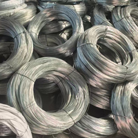 Fil de fer galvanisé pour ligature, calibre 9, 10, 12, 14, 16, galvanisation à chaud, pour toiture, revêtement de sol et construction
