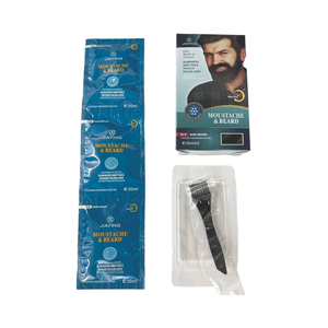 Tinta per Barba HALAL di Grado Premium, Colore Nero Naturale Permanente 30ml*3, Ingredienti Naturali Senza Ammoniaca, Crema Coprente per <span class=keywords><strong>Capelli</strong></span> - Product Image 5