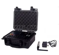 Équipement de scène professionnel Contrôleur de machine à étincelles Dmx512 Contrôle de la machine à feux d'artifice froids Console pour machine de mariage