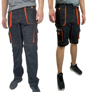 Men's Outdoor Sports Windproof Waterproofing hiking pants lightweight Detachable cargo shorts