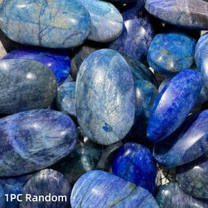 Piedra de Luna Azul Natural Pulida a Mano para Masajes, Colección de Cristales para Sanación de Chakras, Venta al por Mayor - Product Image 2