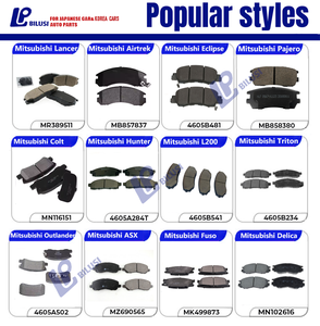 Plaquettes de frein en céramique Bilusi 04466-12130 pour <span class=keywords><strong>Toyota</strong></span> pour Yaris <span class=keywords><strong>Auris</strong></span> pour Lexus Subaru-Appliquer au système de freinage" - Product Image 4