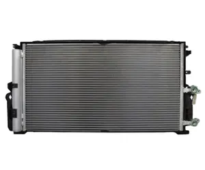 Nuovo condensatore a corrente alternata e Kit di assemblaggio ventola di raffreddamento singola per Volvo XC60 2018 L4 2.0L 31338308, 31439826, 31686413