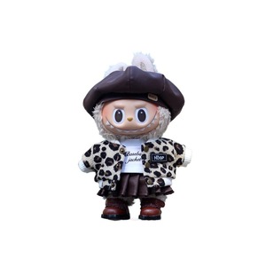 Labubudo - Conjunto de Ropa de Invierno con Estampado de Leopardo para Muñecas, Estilo Conejita, Unisex, para Adolescentes de 8 a 13 Años - Product Image 5