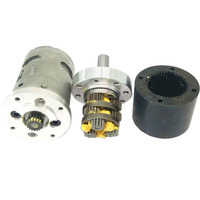 Moteur à engrenages planétaire à couple élevé 300W 24V/12V DC avec construction métallique 2500RPM pour applications robotiques