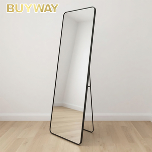 Trang trí nội thất hiện đại glass cao phòng khách trang trí khung lớn đứng lớn đầy đủ cơ thể tường đầy đủ chiều dài sàn gương cho phòng ngủ - Product Image 1