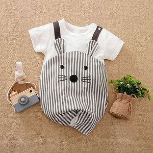 Mono de Verano de Manga Corta para Bebés Recién Nacidos, Ropa para Niñas al por Mayor - Product Image 5