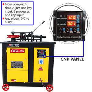 4 pulgadas 25/38/50/63/75/108 CNC máquina dobladora hidráulica pasamanos tubo de acero inoxidable doblador Motor aluminio - Product Image 5