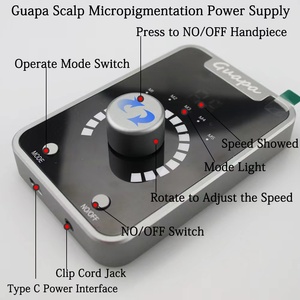 Dispositif <span class=keywords><strong>de</strong></span> micropigmentation du cuir chevelu pour machine à tatouer rotative SMP professionnelle avec stylo <span class=keywords><strong>de</strong></span> <span class=keywords><strong>tatouage</strong></span> à course <span class=keywords><strong>de</strong></span> 3.5mm pour le maquillage permanent - Product Image 2