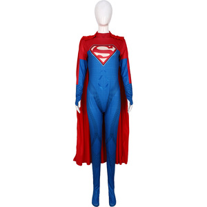 Costume de cosplay Supergirl Manyusha, combinaison moulante pour femmes adultes, tenue de scène pour Halloween - Product Image 5
