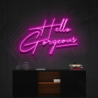 Enseigne néon LED personnalisée en lettres acryliques pour la décoration, les hôpitaux, la publicité extérieure, enseigne électronique