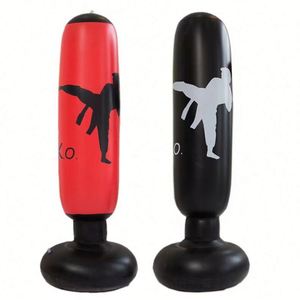 Tour de boxe gonflable verticale sans PVC, sac de frappe autonome pour adultes et enfants - Product Image 4