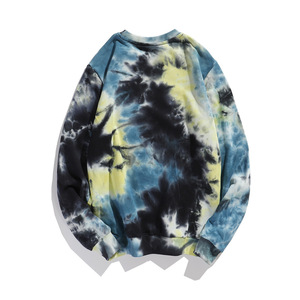 Manufacturer Wholesale Custom Cotton French Terry Men Sweat Shirts <strong>Tie</strong> <strong>Dye</strong> Crew Neck Jumper <strong>Sweatshirts</strong> - Product Image 5