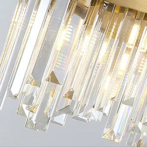 Lustres modernes de luxe en cristal K9, cristal inoxydable, décoration d'intérieur, hôtel, luminaire suspendu <span class=keywords><strong>doré</strong></span> - Product Image 6
