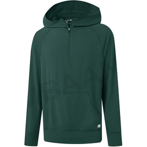 Sweat à capuche personnalisé avec logo, doux, imprimé, uni, chaud, en coton et polyester, à ourlet incurvé, ajusté, épais 400 g/m², en molleton technique - Product Image 1