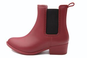 Scarpe da pioggia senza pizzo per <span class=keywords><strong>donna</strong></span> adulto personalizza <span class=keywords><strong>stivaletto</strong></span> caviglia e <span class=keywords><strong>stivaletto</strong></span> <span class=keywords><strong>donna</strong></span> <span class=keywords><strong>impermeabile</strong></span> taglio alto tacco medio personalizzato Pvc - Product Image 4