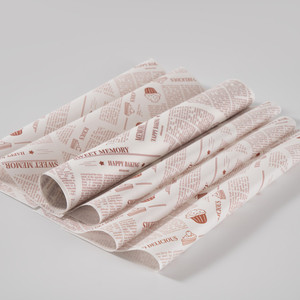 <span class=keywords><strong>Papier</strong></span> sulfurisé anti-graisse enduit de PE de qualité <span class=keywords><strong>alimentaire</strong></span> <span class=keywords><strong>imprimé</strong></span> avec logo personnalisé, <span class=keywords><strong>papier</strong></span> d'emballage pour hamburgers et sandwichs, <span class=keywords><strong>papier</strong></span> pour hamburgers - Product Image 5