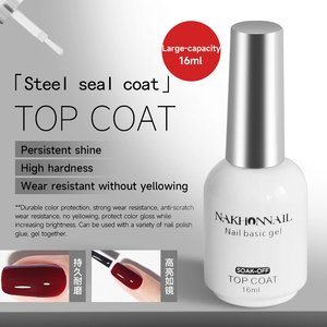 Nakhonnail 2025 mô hình UV Gel Sơn Móng Tay Bán buôn tỏa sáng cao không lau cơ sở áo khoác và áo khoác hàng đầu tùy chỉnh nhãn - Product Image 4