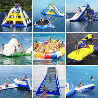 Vente en gros : Toboggan aquatique gonflable triangulaire en PVC pour enfants, équipement de parc aquatique commercial, offre spéciale