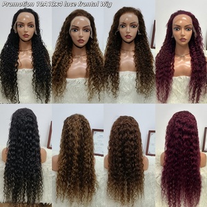 Promotion Letsfly 48$ 10A Cheveux humains brésiliens lisses et ondulés, perruque à dentelle transparente 13x4, 22 pouces à 36 pouces pour femmes - Product Image 5