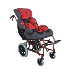 Silla de Ruedas Reclinable para Bebés, Manual, de Aleación de Aluminio, con Cinturón de Seguridad Resistente para Niños - Product Image 1