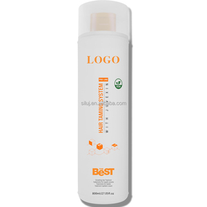 Champú <span class=keywords><strong>y</strong></span> <span class=keywords><strong>Acondicionador</strong></span> Alisante <span class=keywords><strong>para</strong></span> el Cabello con Queratina Bio de Marca Privada SILU, Crema Anticaspa con Colágeno Brasileño <span class=keywords><strong>para</strong></span> Tratamientos - Product Image 1