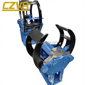 Cizalla para árboles de alta calidad y bajo mantenimiento para excavadoras con válvula de ciclo rápido para trabajos de tala exigentes - Product Image 5